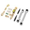 Valve Core Remover Installer and HVAC Service Wrench Set SAE 1 4in 5 16in Interface Valve Core Removal Installation Tool