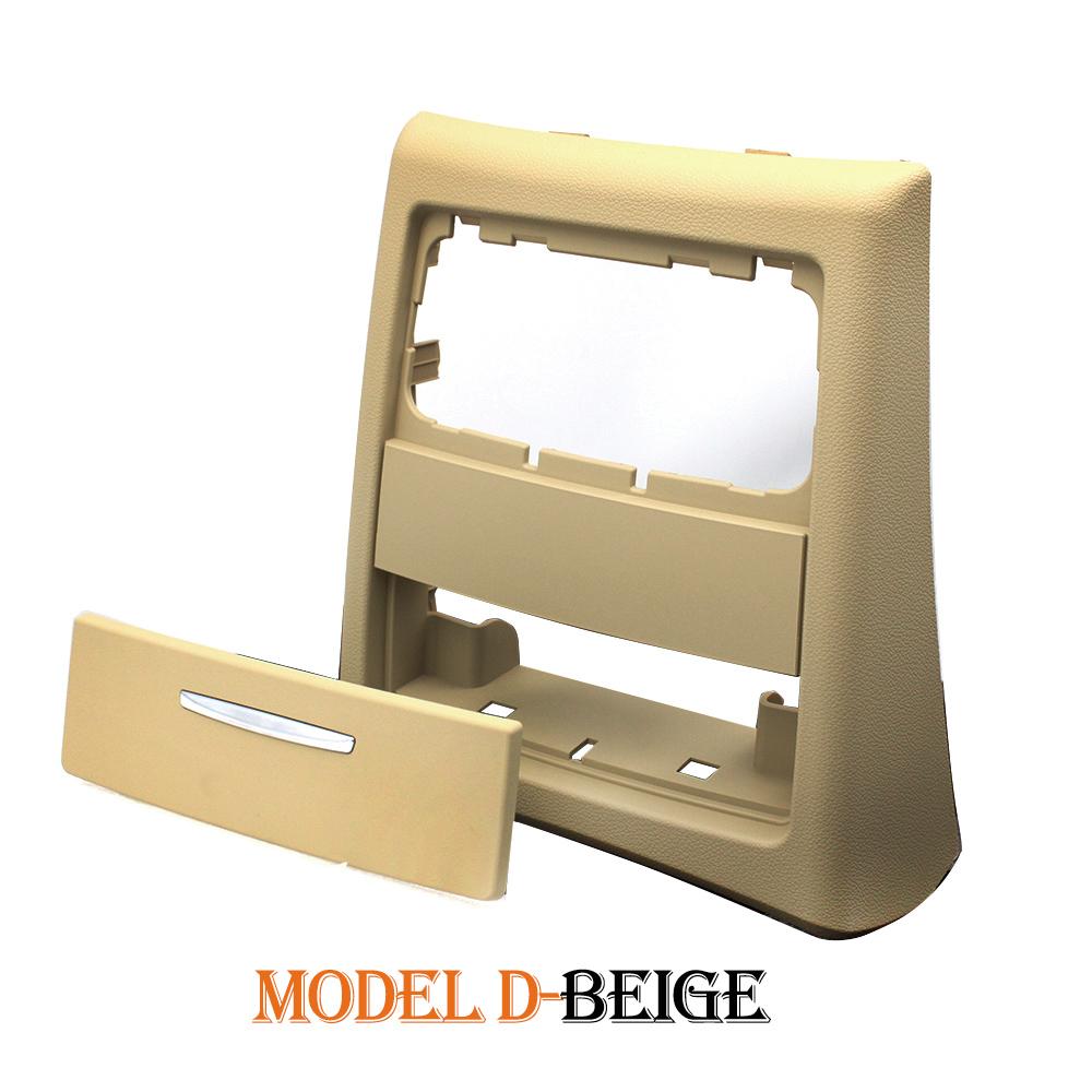 E90 E91 Auto Mittelkonsole Hinten Klimaanlage AC Lüftungsgitter Außenrahmen Aschenbecher Abdeckung Zierleiste Ersatz für BMW 3er Serie 2005-2012