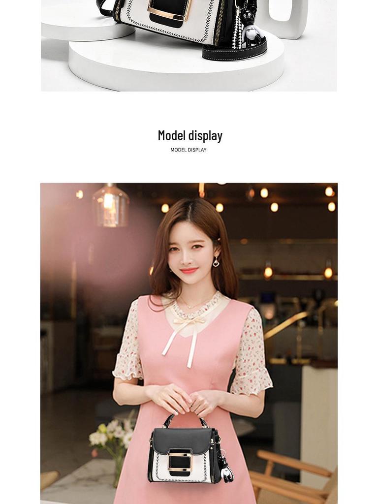Women's Small Crossbody Bag - 2020 Fashion Influencer Shoulder Bag, Korean Style Square Handbag