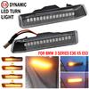 2pcs Flowing Dynamic LED Turn Signal Lights Side Marker Indicator Blinker For BMW X5 E53 1999-2006 E36 63132492179 63137164491