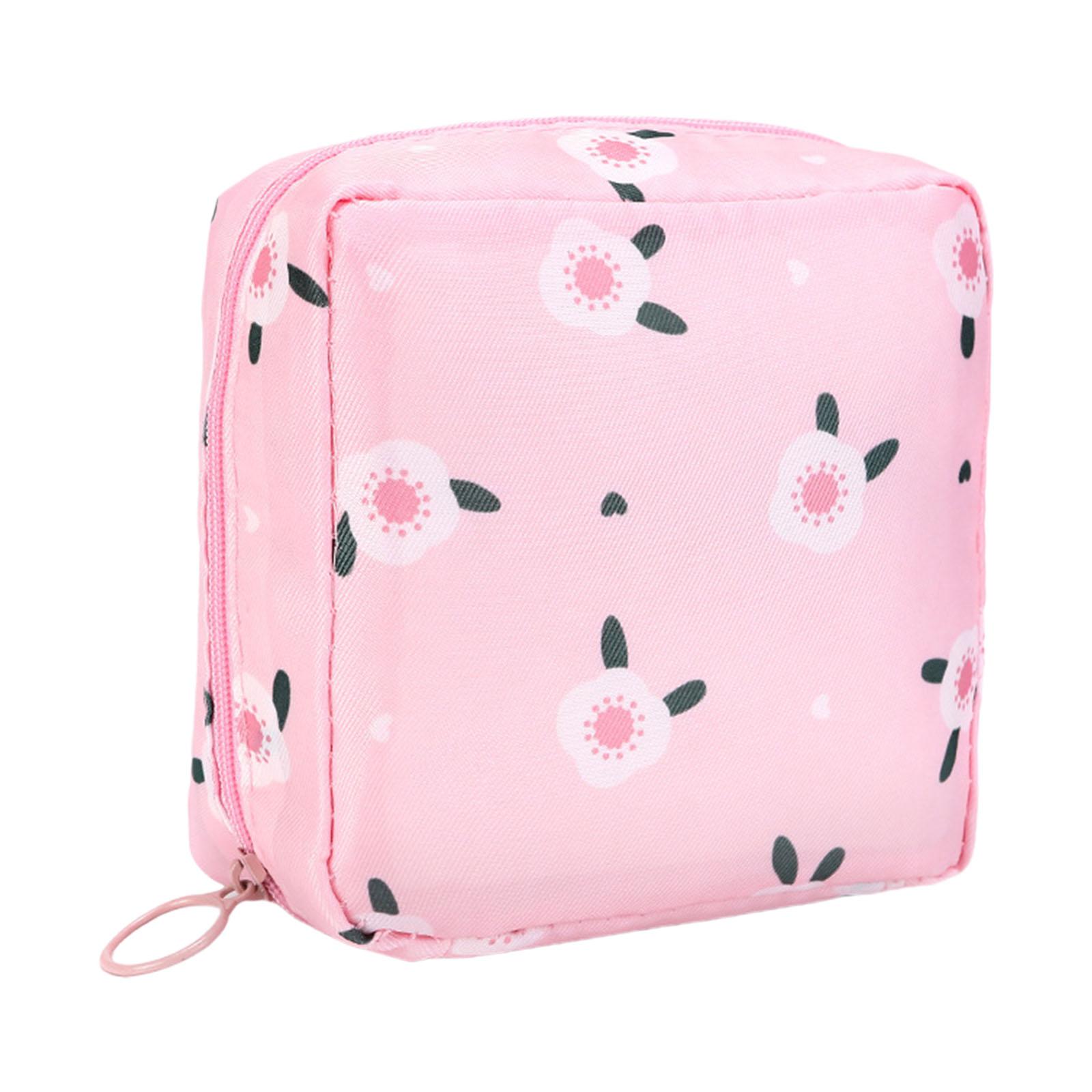 

Стильный чехол для гигиенических прокладок с несколькими отделениями для предметов женской гигиены и организации вещей в путешествии 2