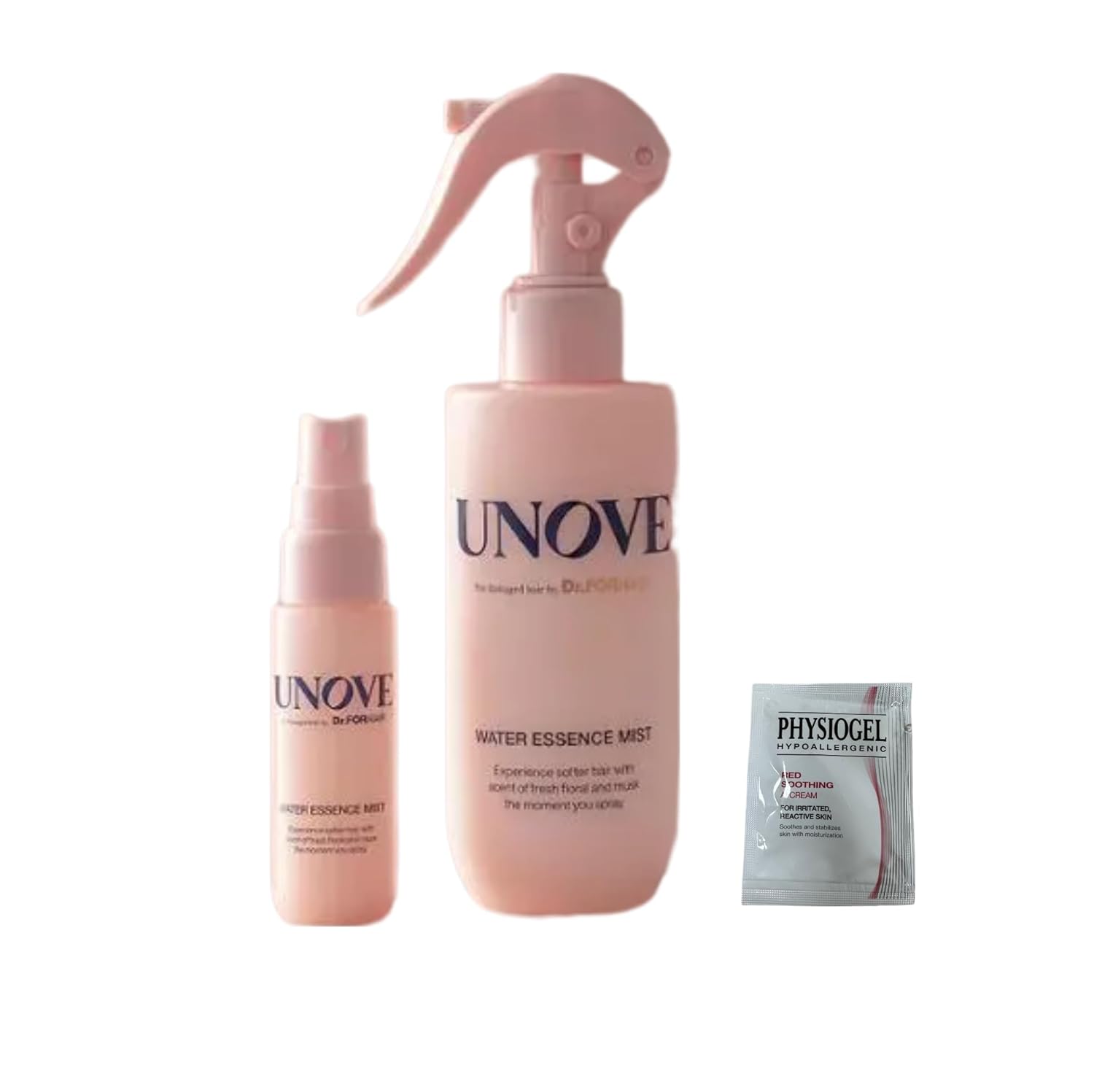 UNOVE Anobu Water Essence Mist 200ml + 30ml Gift Plan (Essence Spray) Physiogel Red Sliding Sample 5ml Korean Cosmetics Hair Care