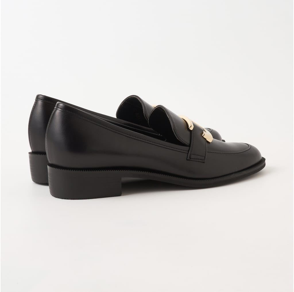 Diana Made in Size 136025600015 Low-Heel Flats, Japan, Black, 25.5cm,