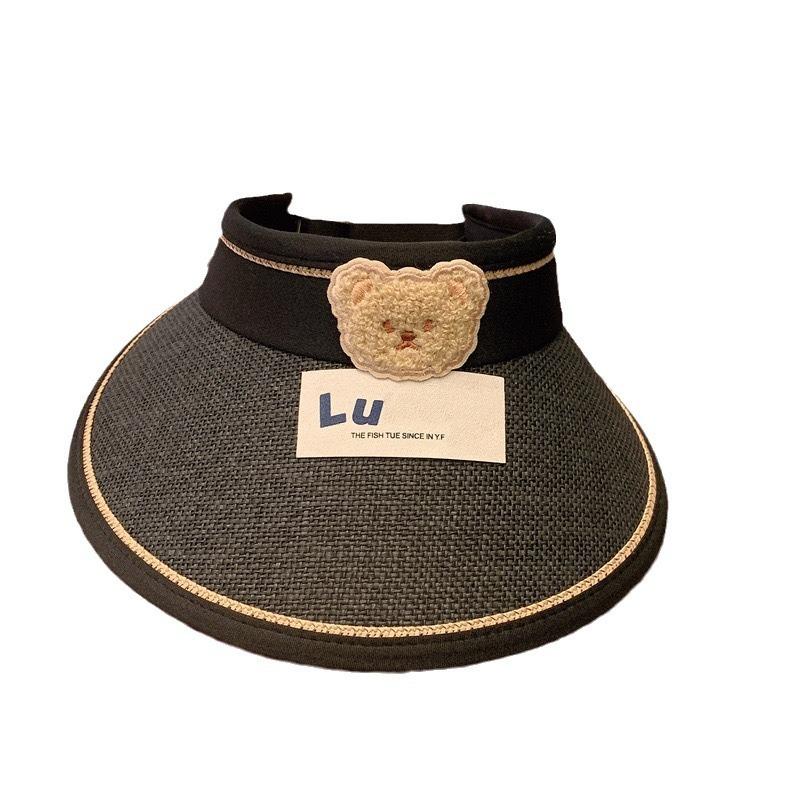 Bär niedlicher Kinder-Sonnenhut Sommer-Sonnenhut Nische leerer Oberteil Jungen und Mädchen Baby-Sonnenhut Sonnenhut