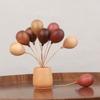 HeMu Log Balloon Small Ornaments Car Ornaments Handmade Creative Home Move New Year Gift Prop Decoration