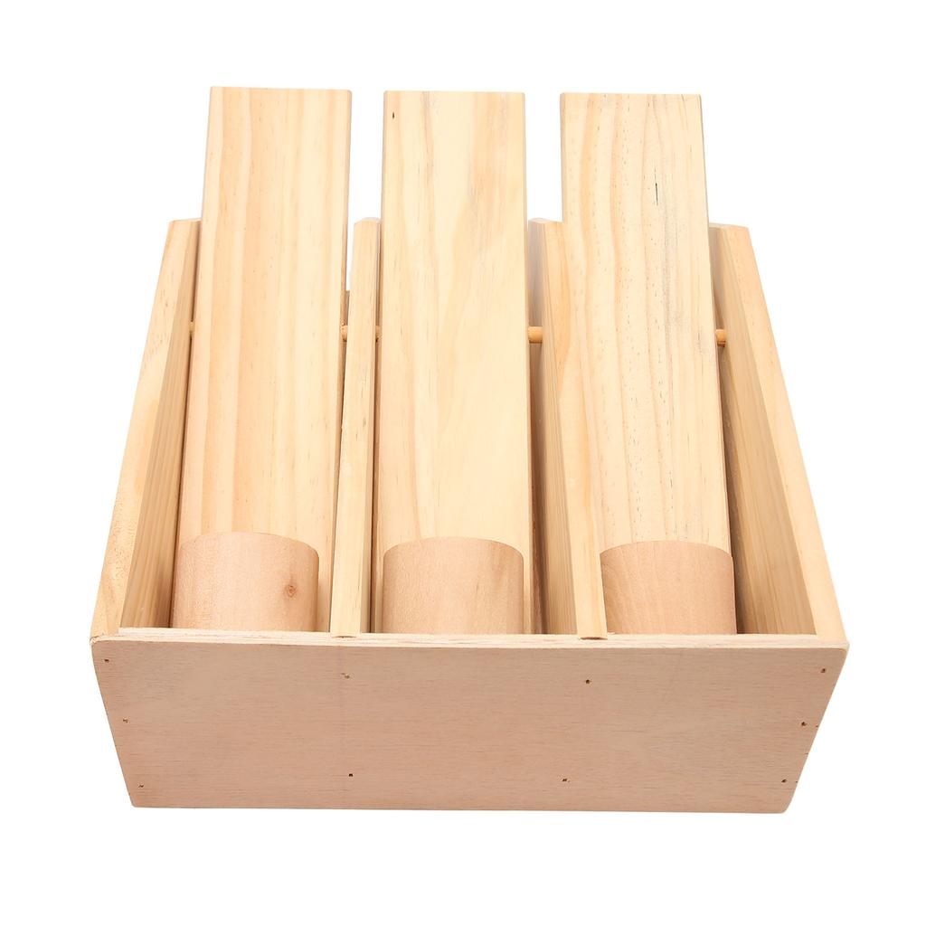 Dog Puzzle Foraging Toys Fun Interactive IQ Training Pet Wooden Foraging Toy for Dogs Cats Pets