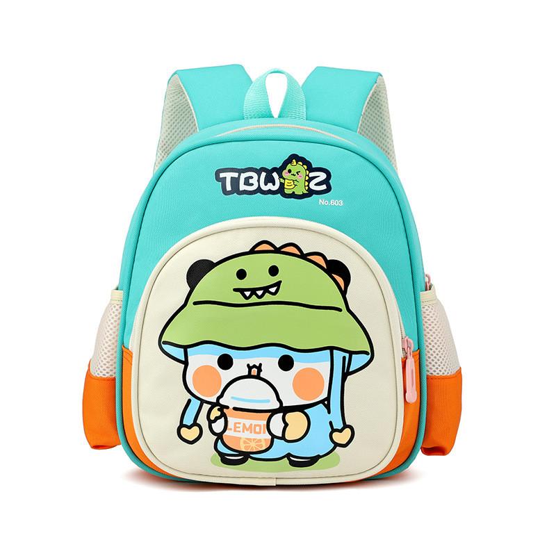 

Dinosaur Yier Childrens Backpack With Lightweight Design And Animal Print For Kindergarten LakeBlue
