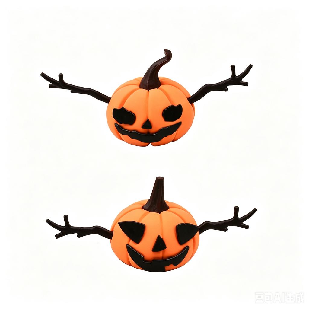 Halloween Pumpkin Kit - DIY Set for Holiday Decorations