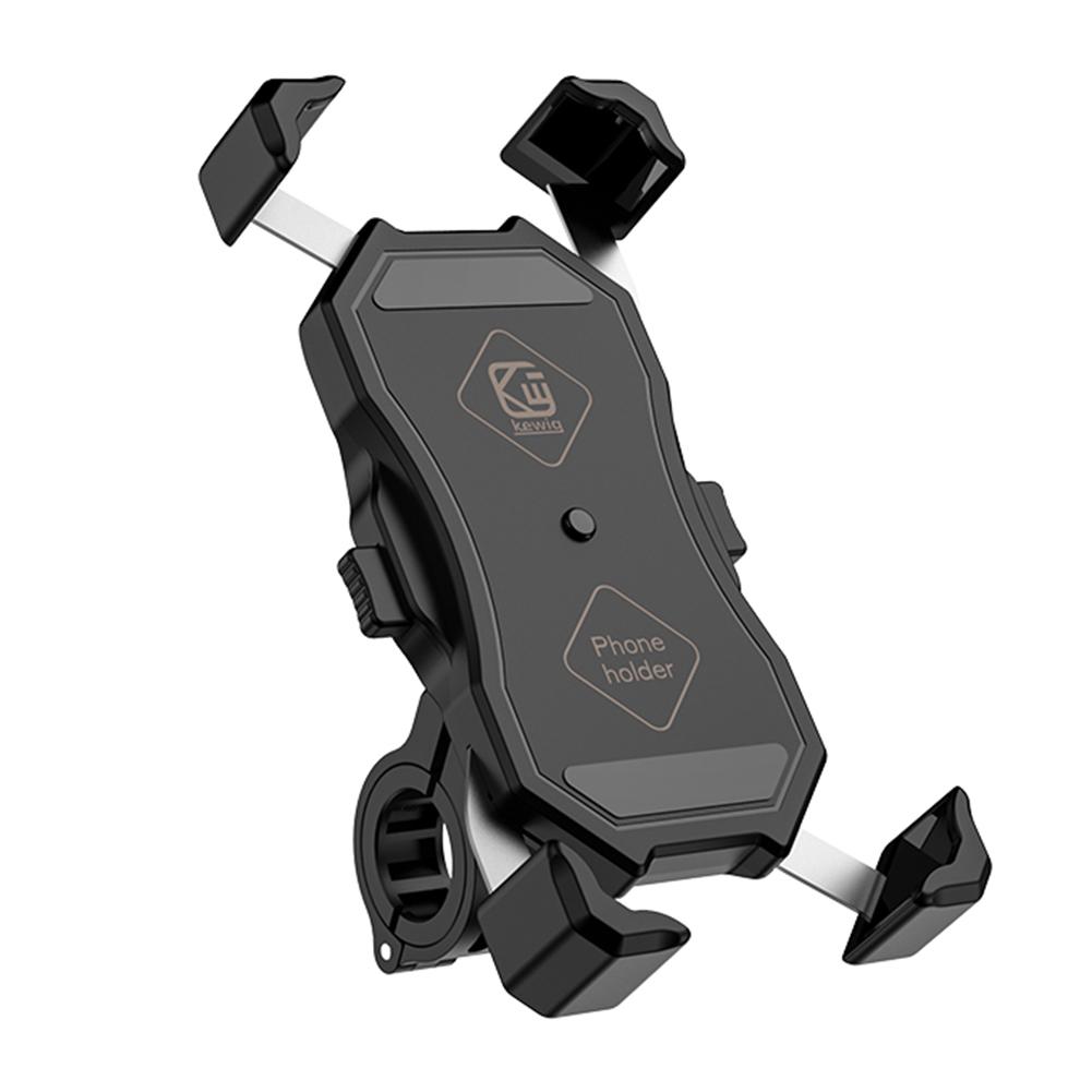 Phone Holder 15W Wireless + 3.0 USB Charger Cell Phone GPS Mount for Outdoor Sightseeing Motorcycle Phone Decoration