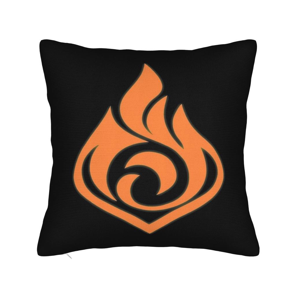 Genshin Impact Characters Collection Pillowcase Printed Cushion Cover Decorative Video Games Cartoon Throw Pillow Case Cover
