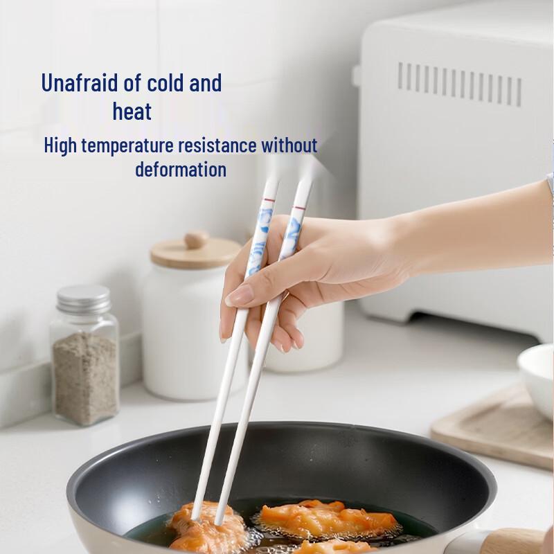 Wang Mazi High-Grade Ceramic Chopsticks Set