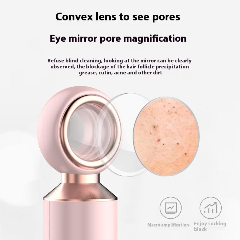 Magnifying glass visual blackhead remover electric blackhead remover strong suction pore cleaner blackhead acne