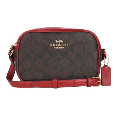 Geantă de umăr OUTLET C9926 IMRVQ Mini Jamie Camera Bag Maro închis Maro [Articol]