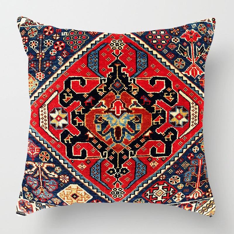 Exotic Pattern Garden Cushion Cover Pillow Case For Indoor Home Decor And Sofa Enhancement