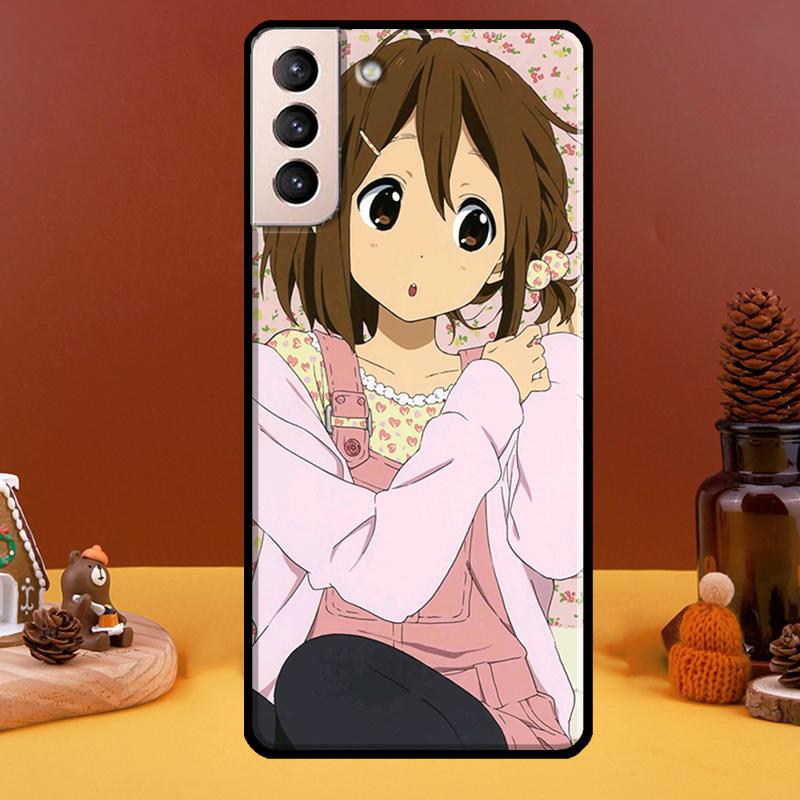 K on! Husa Hirasawa Yui pentru Samsung Galaxy S21 Ultra S20 FE S8 S9 S10 Note 10 Plus Note 20 S22 Ultra
