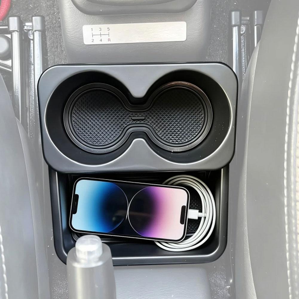 Car Modified Center Console Multifunctional Storage Box With Cup Holder Storage Box For Suzuki Jimny JB23 JB33 JB43 1998-2018