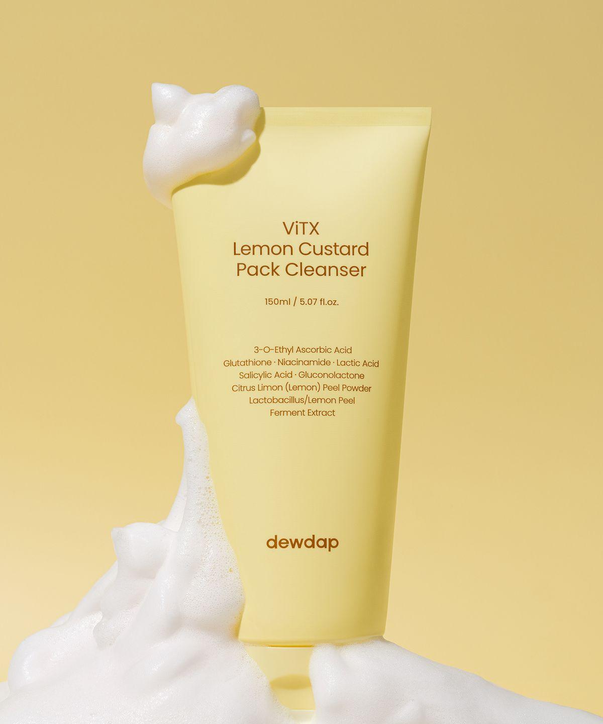Vitics Lemon Custard Pack Cleanser 150ml