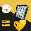 For Dewalt 18V Li-ion Battery Cordless LED Work Light 3 Inch Flashlight Portable Emergency Flood Lamp Camping Lamp