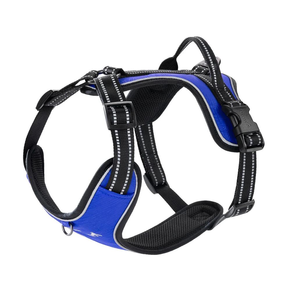 Hunde Geschirr Weste Reflektierendes Nylon Hunde Geschirr mit Griff für Kleine Mittelgroße Hunde Französische Bulldogge Spaziergang Haustierbedarf Geschirre