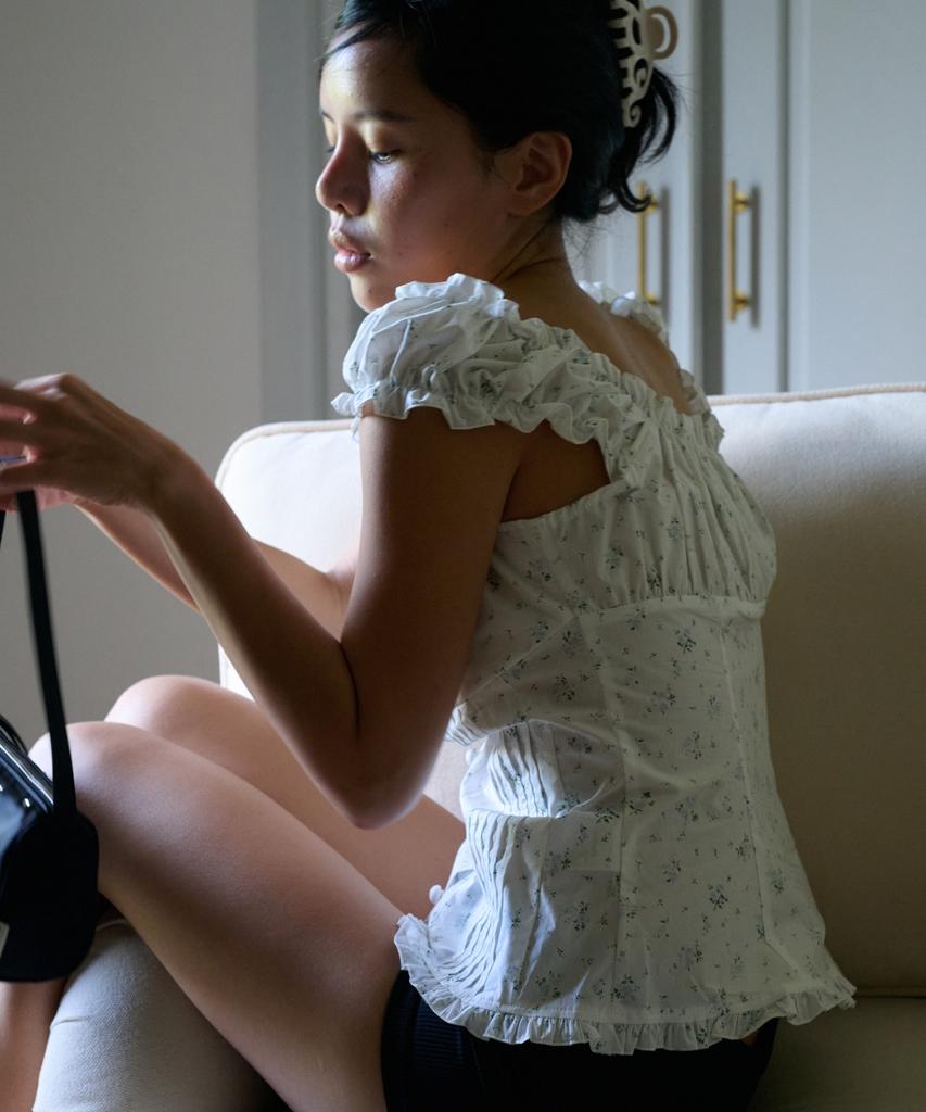 LOTSYOU Lotsyou_April Blossom Lace Top