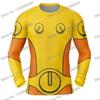 Invincible 2 Rash Guard Diving T-Shirt Pants BJJ Boxing MMA Swimwear Men Summer Long Sleeve Surf Clothing Women GYM Tops Sports