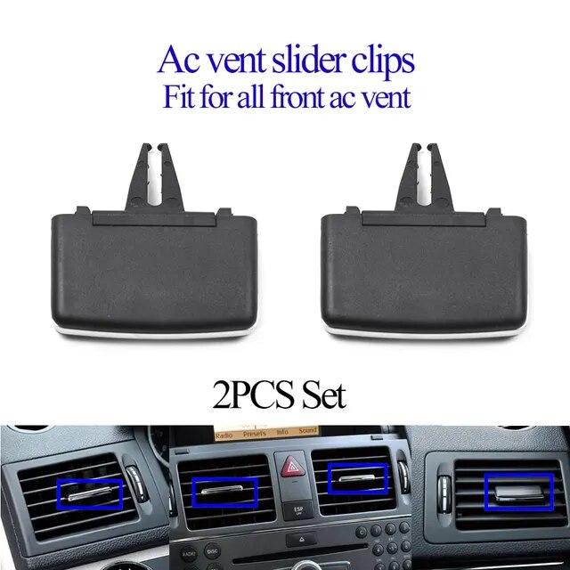 W204 X204 Air Conditioner Vent Grille Outlet Tab Clip AC Paddle For Mercedes Benz C Class GLK C180 C200 C260 C300 GLK300 GLK350