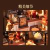 Rolife NO.17 Coffee Shop Wooden Building Blocks 183pcs DG162 DG162