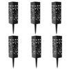 Leaf Solar Cutout Ground Insert Lawn Light
