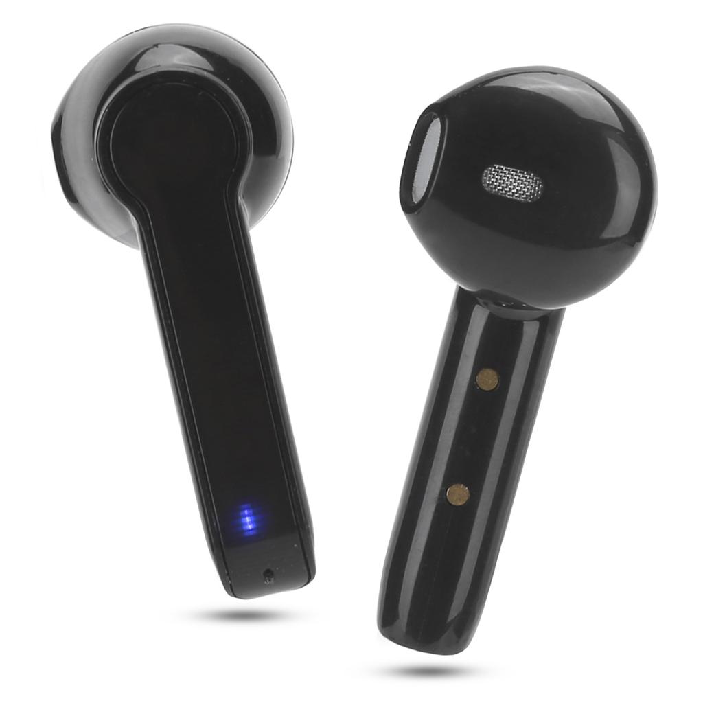 L32 Bluetooth Kopfhörer Kabellos TWS In-Ear Kopfhörer Ohrhörer Touch-Steuerung Headset(Schwarz )