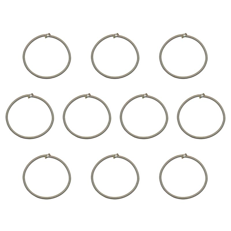 

10Pcs 8mm Trampoline Elastic Rope High Jump Bungee Cord Trampoline Tie Down Strap for Fitness Trampoline Easy to Use сірий