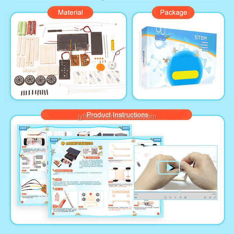 STEM Physics Science Learning Kids Educational Toy Diy Traffic Light