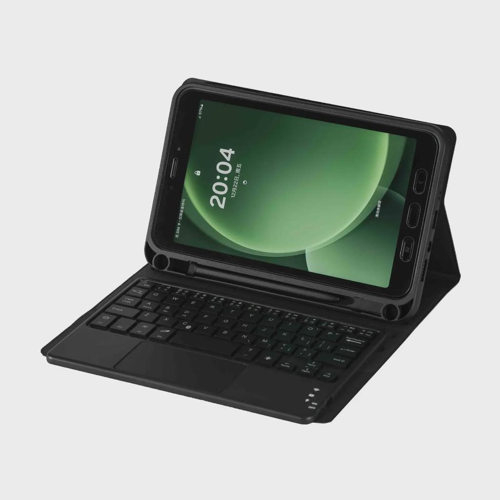 Bluetooth-Tastaturhülle für Samsung Galaxy Tab Active3/5 8 Zoll (X306B/T570)