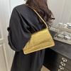 Sac bandoulière petit modèle motif crocodile mode femme texture simple tendance et polyvalent