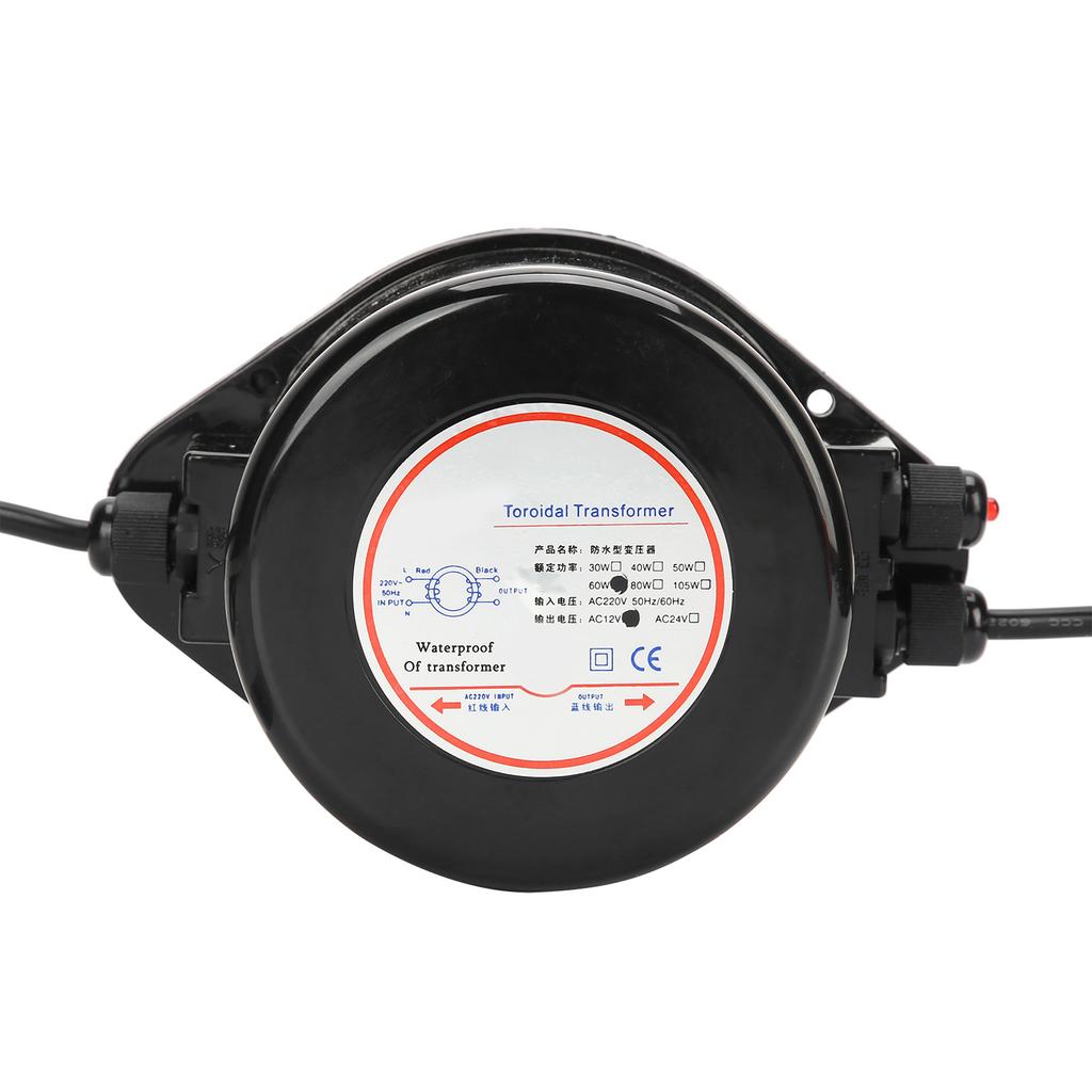 60W Wasserdichter elektronischer Transformator zu AC12V AC-Spannungswandler für LED CN