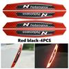Reflective Stickers Car Door Handle Bowl Anti-Scratch Protector For Hyundai N Line Sonata Azera Coupe SantaFe Genesis Accent fgu8