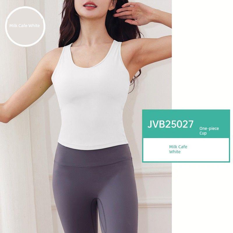 

[Gao Ding] & 5027 Yoga Clothes Vest Spaghetti Strap Design Running Sports Outerwear Pilates