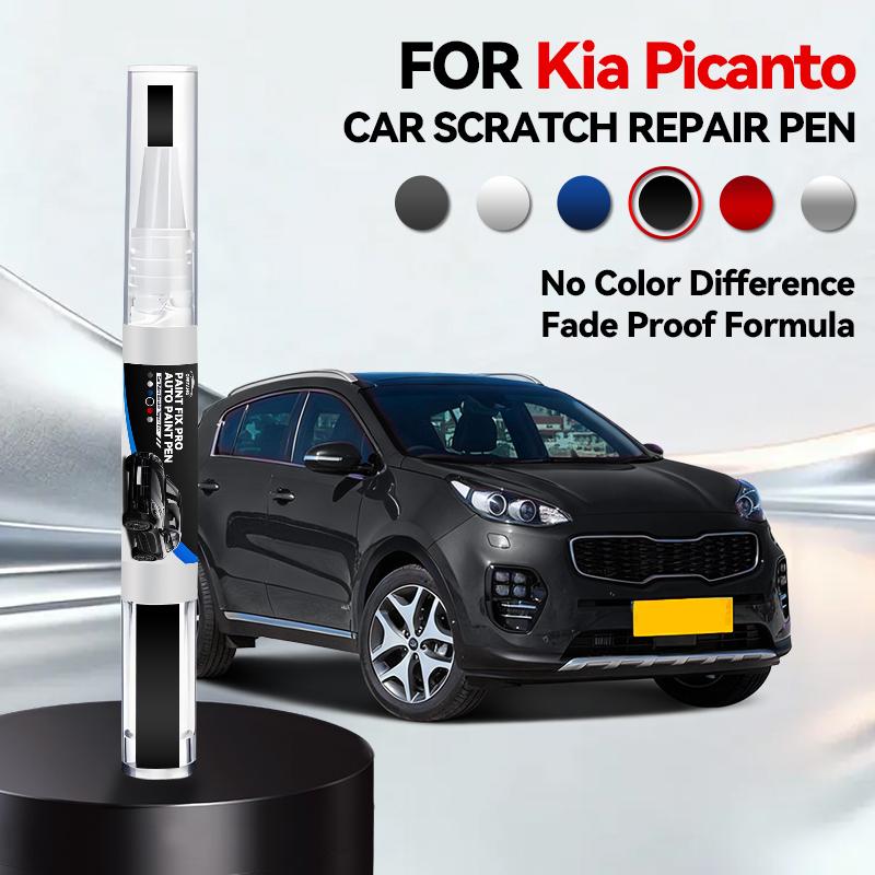 

Для Kia Picanto Фарба-ремонтник для подряпин Автомобільні аксесуари DIY Чорний Білий Срібний Червоний чорний