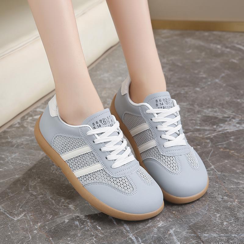 CRLAYDK Classic Women's Sneakers Casual Low Top Skateboard Walking Mesh Trainer Shoes Ladies Sports Running Lace Up Tennis