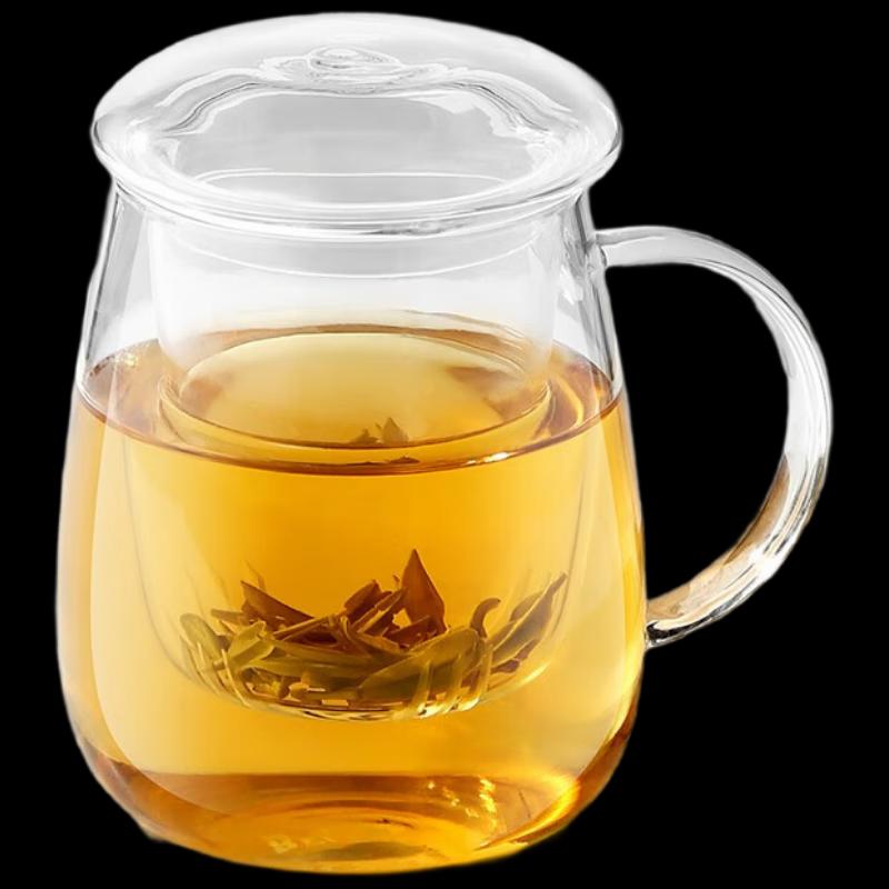 RELEA Tea Infuser Glass Mug