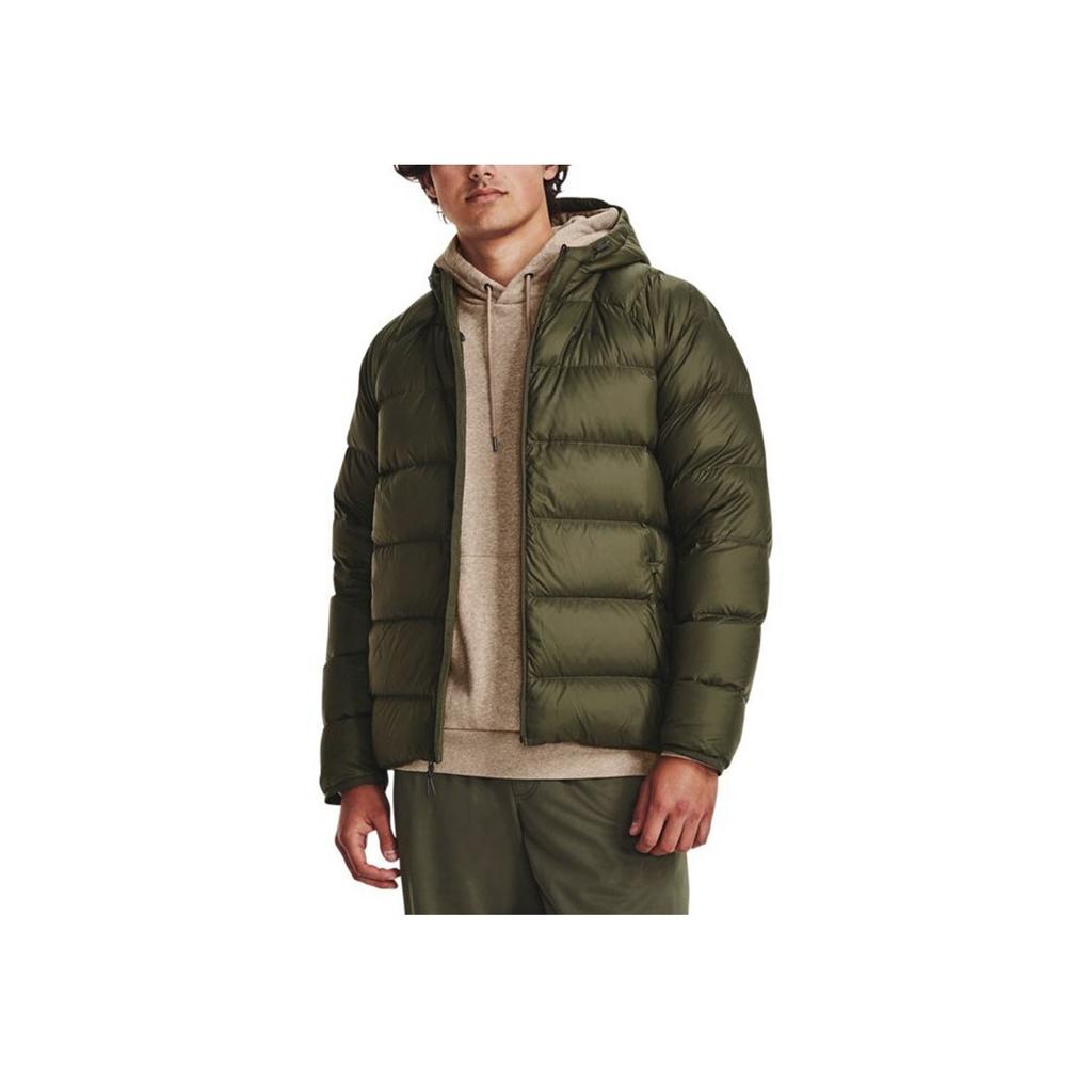 Under Armour Storm Armour Solid Color Training Short Down Jacket Men Jackets Green 1372651-390
