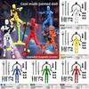 Robot Control Inertia Models Creative Action Figures Set With Joints Magnetic