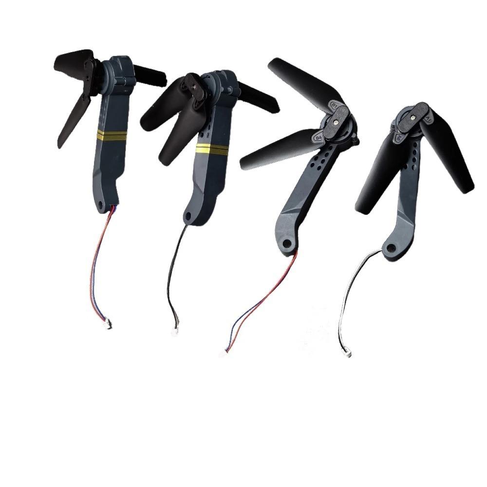 

4 шт. Запасна частина для квадрокоптера Мотор Пропелер Легка передня та задня збірна частина для E58 синій