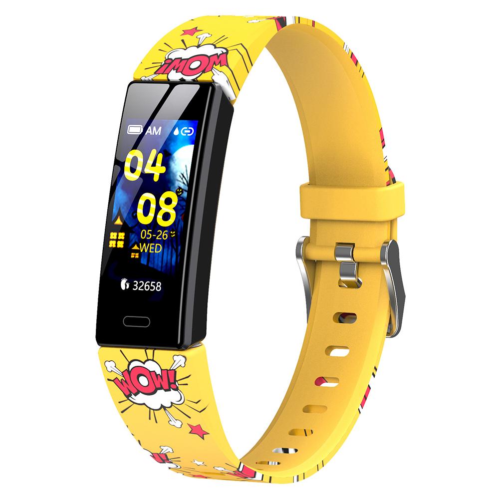 

Y99 Plus Stylish 0.96-inch Smart Wristband Heart Rate Sleep Monitoring Alarm Fitness Tracker Sports Bracelet Yellow