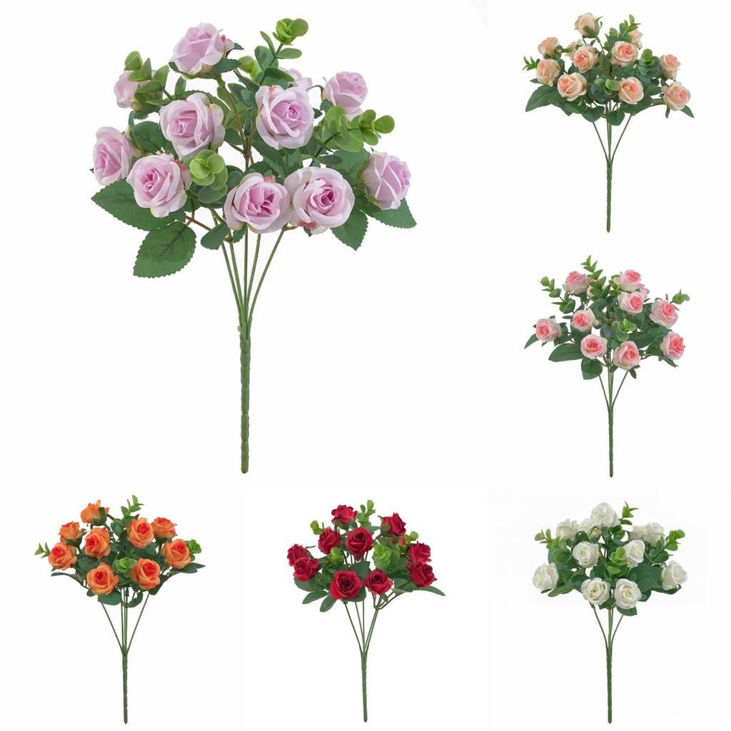 Rose Artificial Small Bouquet For Photography Props House Decoration Fashion