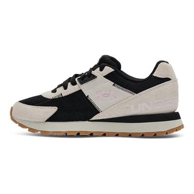 Essentiel Confortable Polyvalent Antidérapant Durable Chaussures de Course Décontractées Basses Femme sneaker Beige Noir 6007205-115