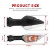 Motorcycle Turn Signal Lights Shift Light Blinker Indicator Flashers for Kawasaki Ninja 300 EX300 NINJA 650 ER-6F ABS