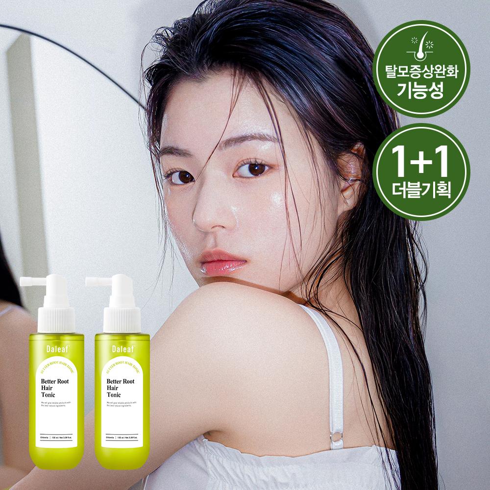 Daleaf Chlorella Hair Loss Relief Hair Tonic Double Plan (100ml+100ml)