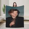 Thomas Brodie-Sangster Blanket Flannel  Relax Ultra-Soft Throw Blanket for Bedroom Rug Piece