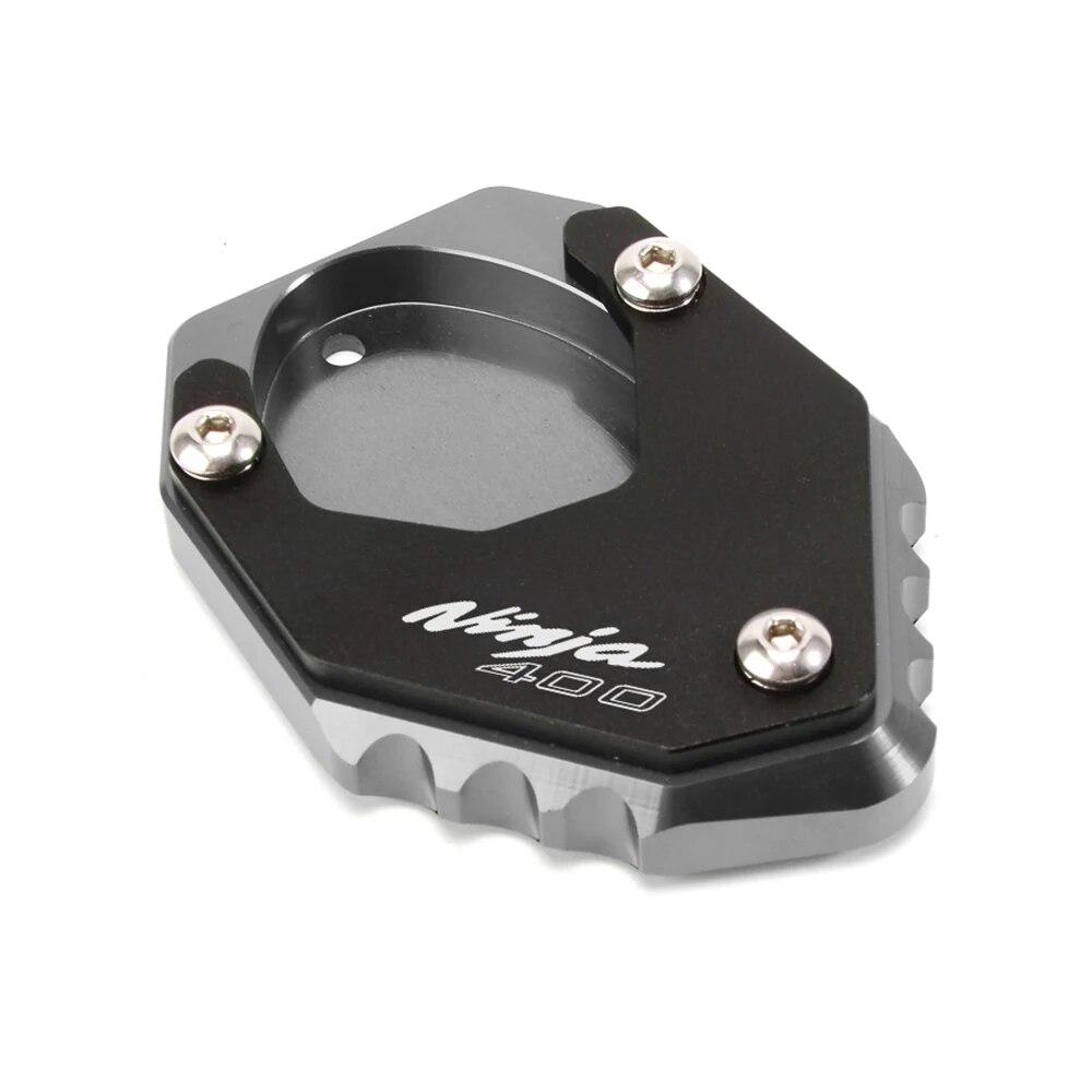 

Для Kawasaki NINJA400 NINJA Z 400 Z400 2018 19 20 мотоциклетная подставка для ног, боковая подставка, удлинитель, опорная пластина, увеличенная Ninja 400 grey