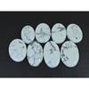 408Cts. Natural Howlite Oval Shape Cabachon Loose Gemstone 08 Pcs Lot C-2549